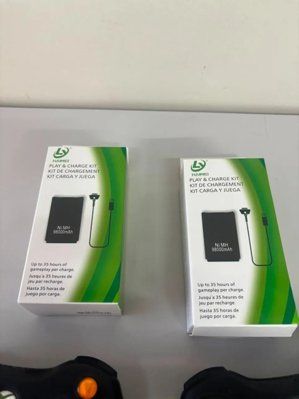 Controles XBOX Com Cabos e Baterias  - Foto 3