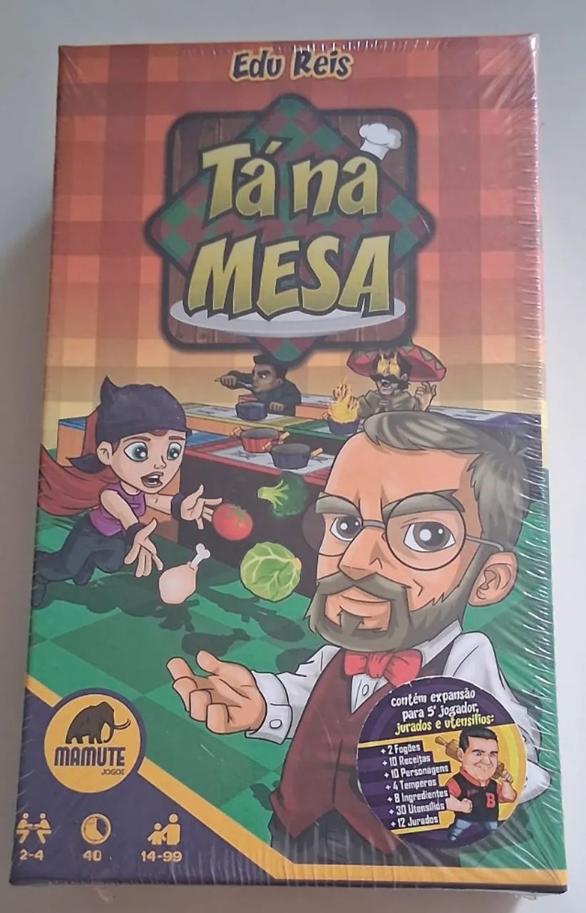 Jogo de Tabuleiro Tá na Mesa