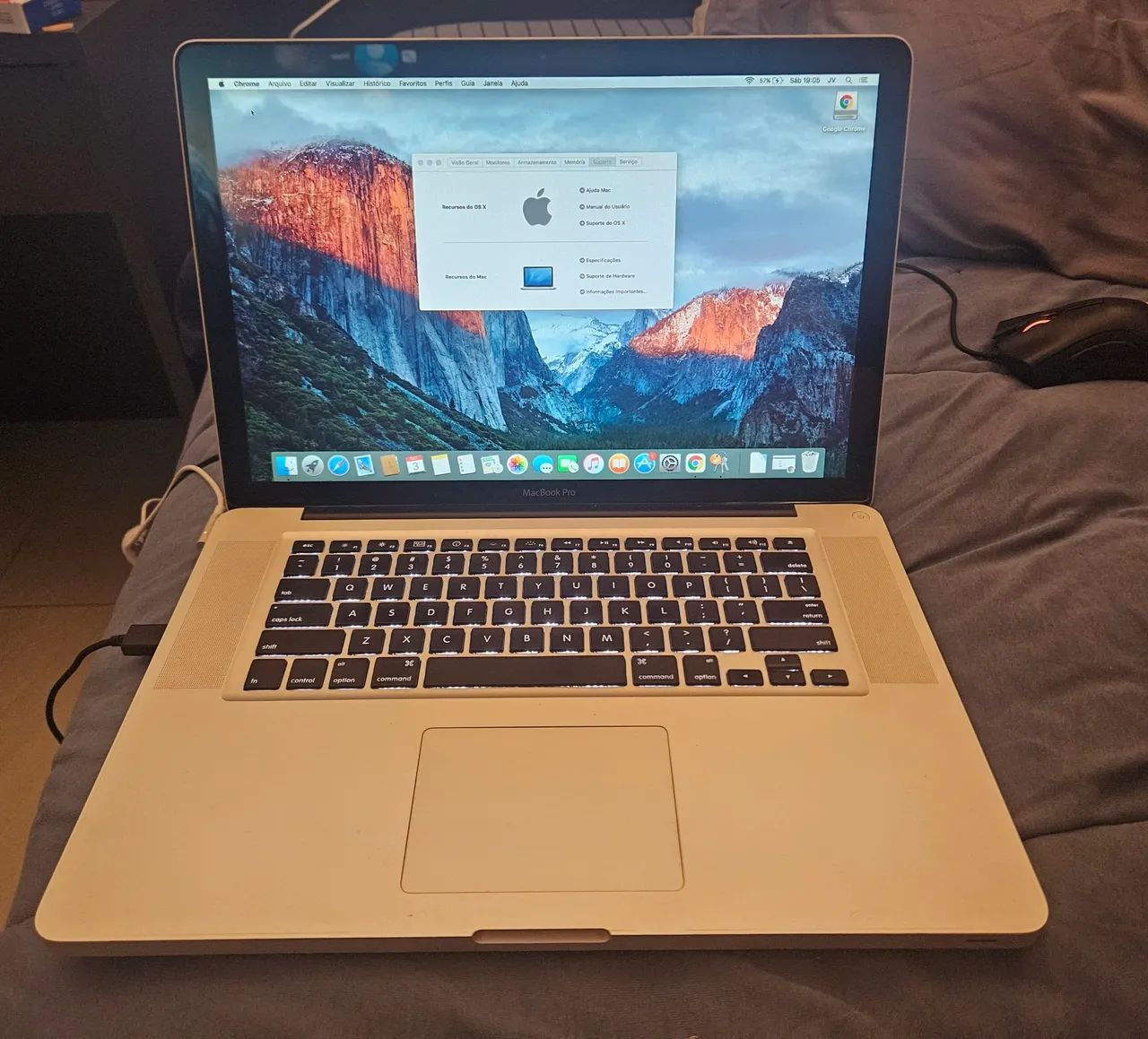 Mackbook pro ano 2009 A1286