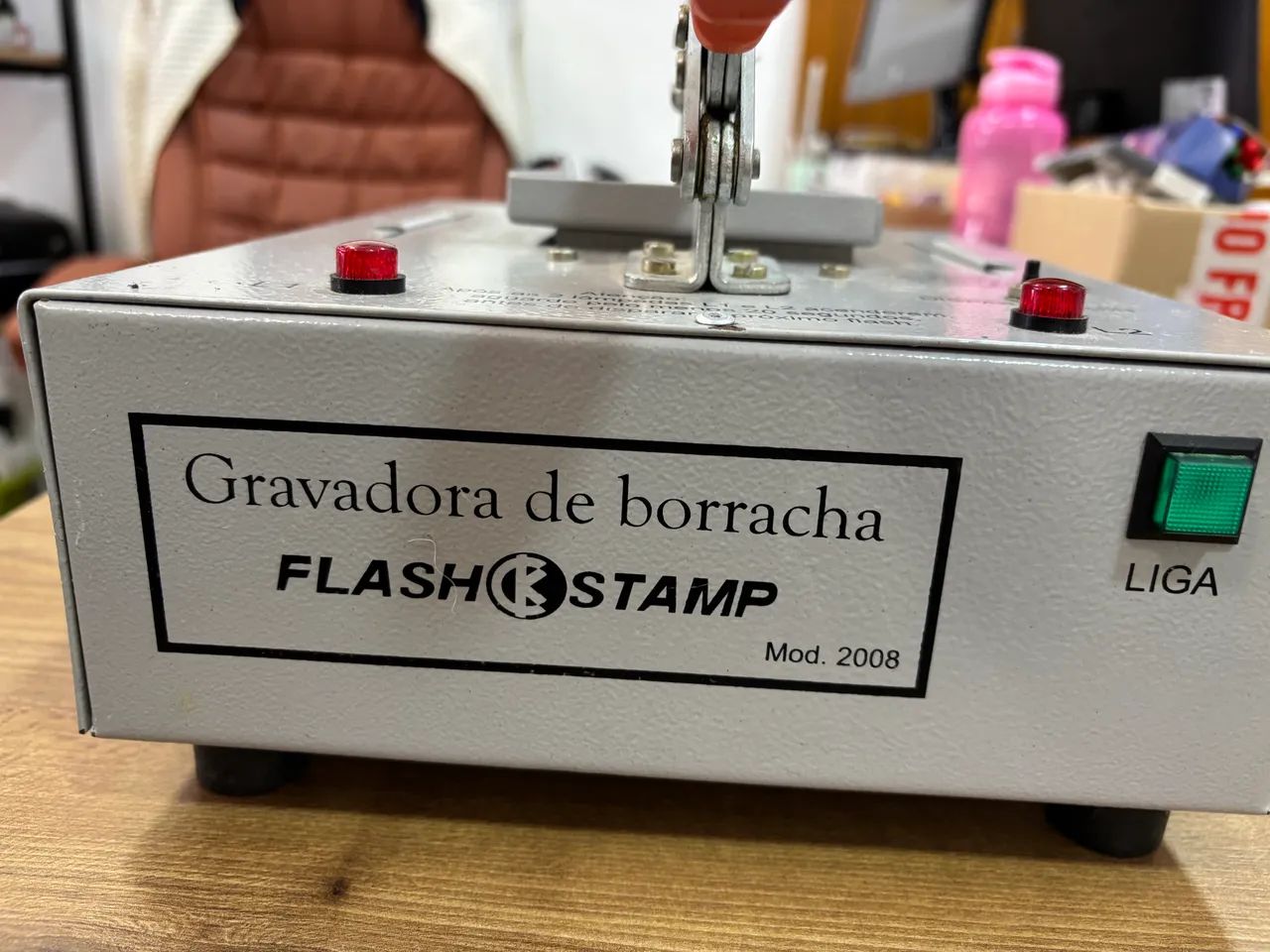 Máquina gravadora de carimbo flash - Foto 5