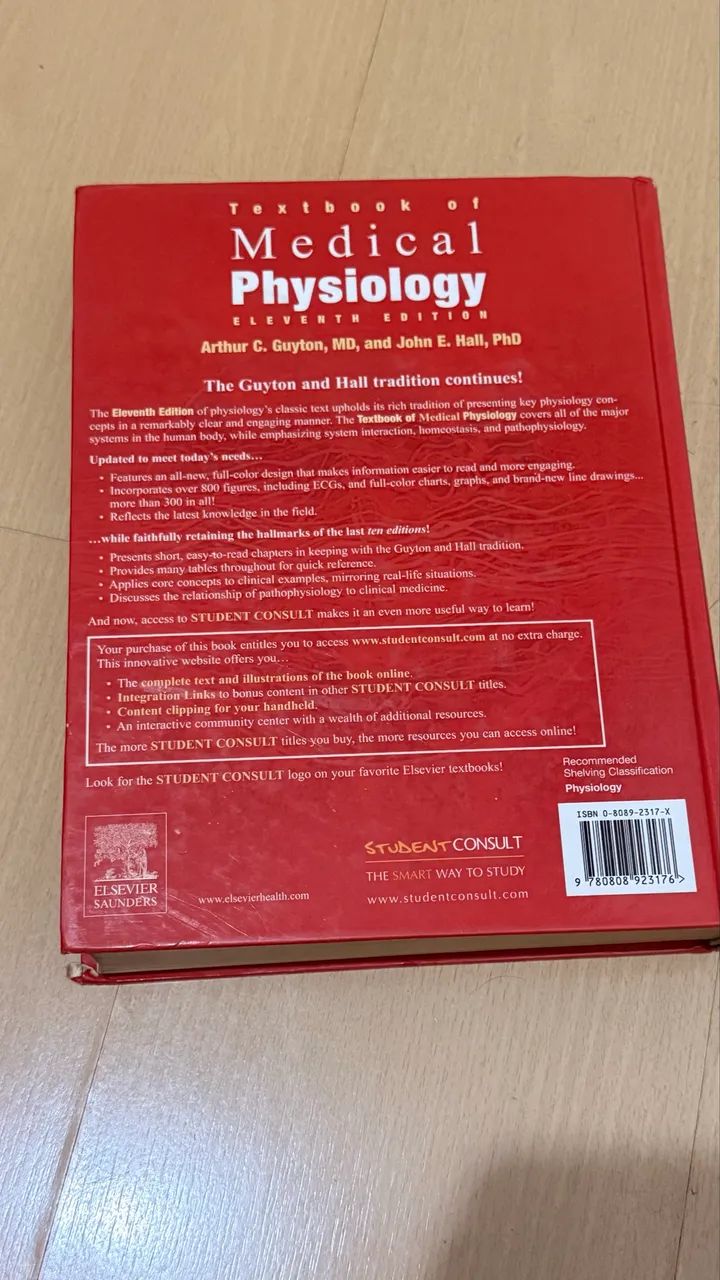 LIVRO FISIOLOGIA GUYTON EM INGLÊS  - Foto 2