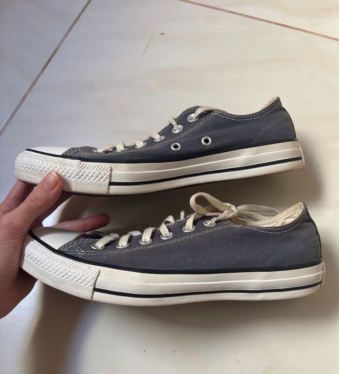 Tênis converse all star azul - Foto 3