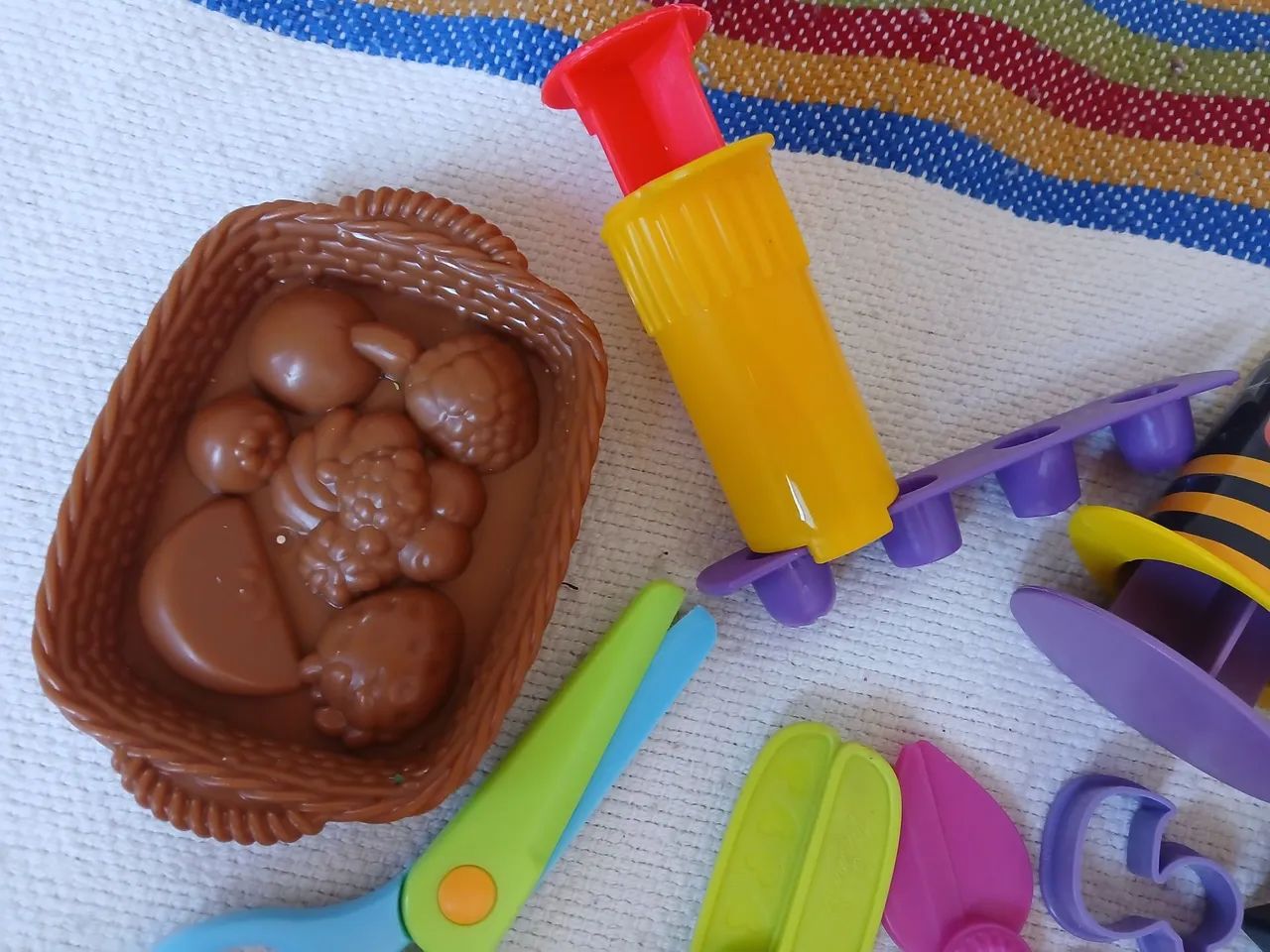 Kit brinquedo usado para massinha de modelar  - Foto 3