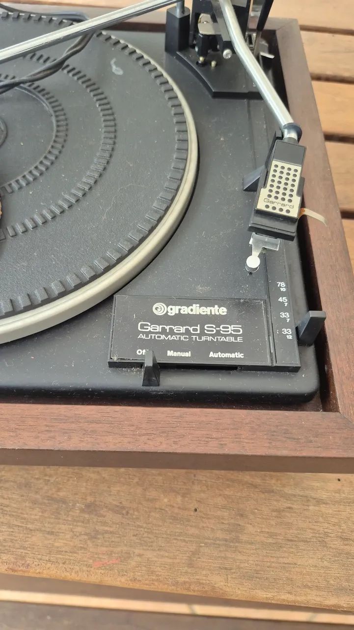 Toca disco Gradiente/Gerrard S-95 - Foto 2