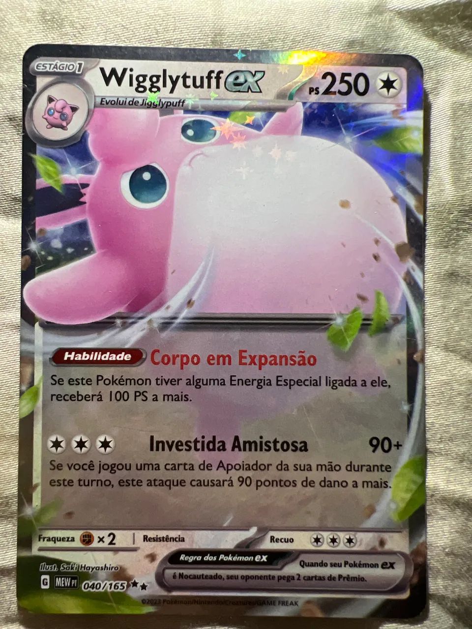 Cartinha Pokémon 