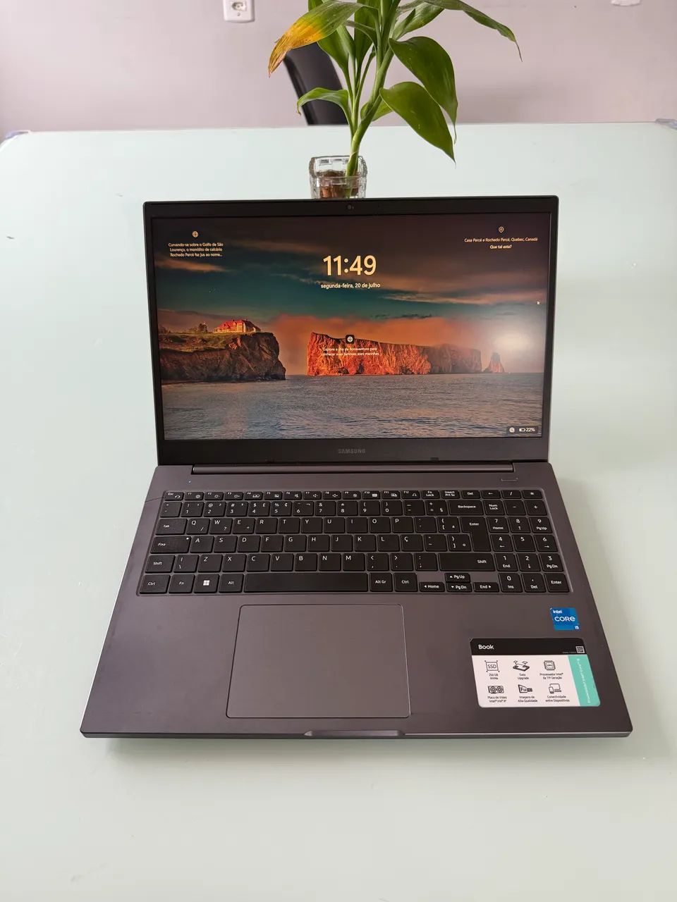 Notebook Samsung Intel Core i5 11 Geração 8GB 256GB SSD (Entrega Grátis) - Foto 3