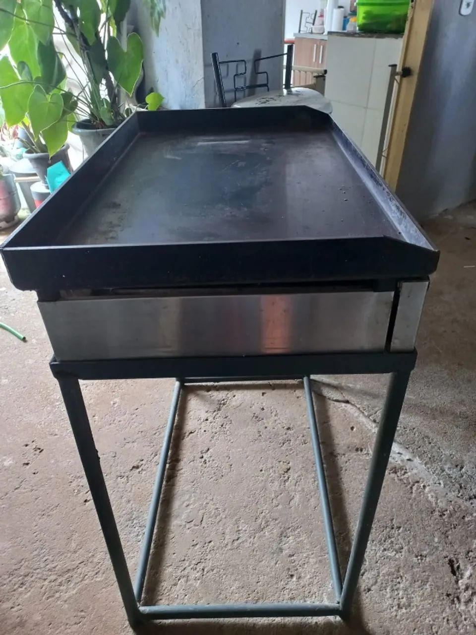 Chapa p/ Hamburguer à Gás - Foto 2