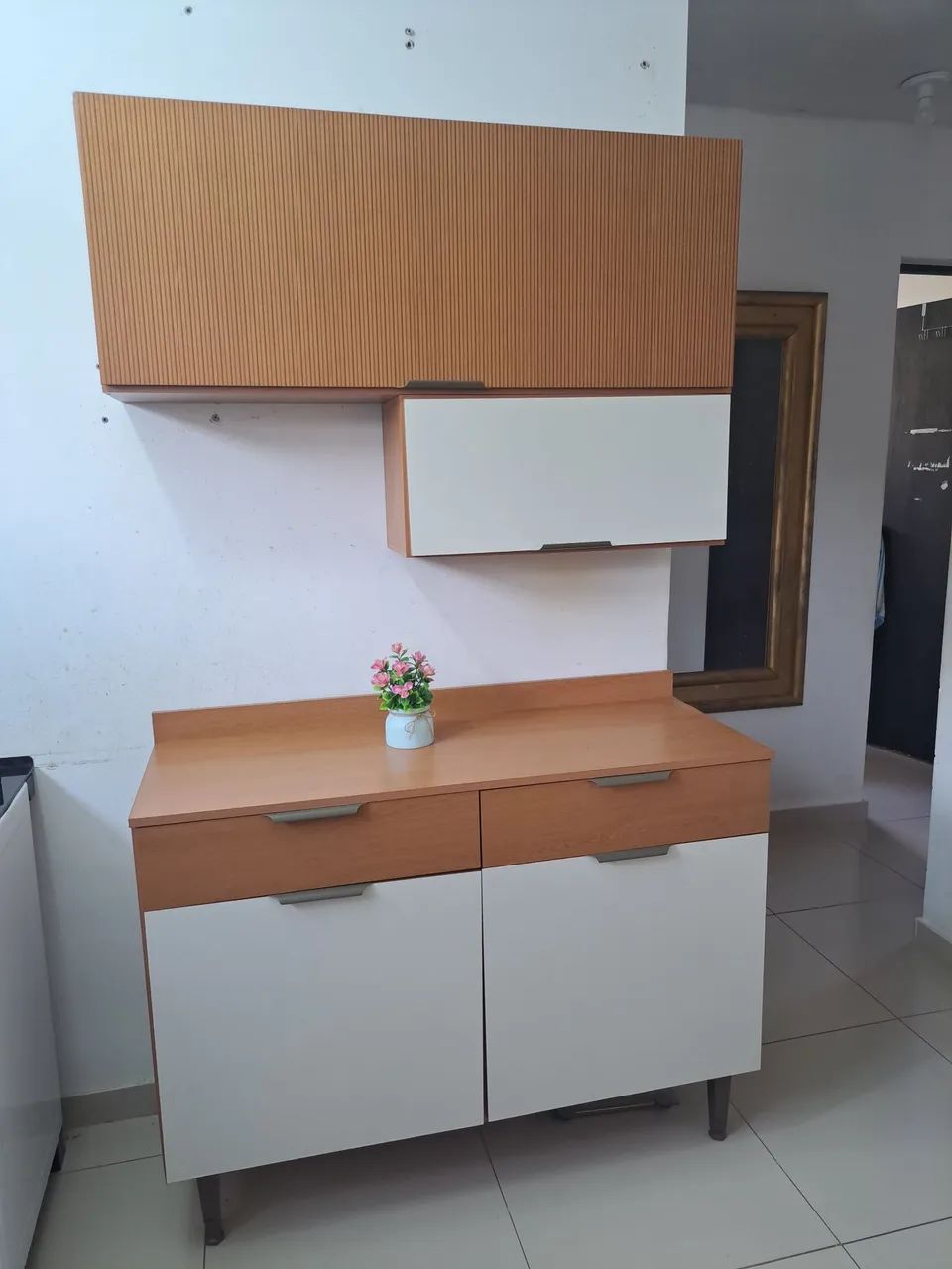 ARMÁRIO DE COZINHA BANCADA 4 PEÇAS  - Foto 5