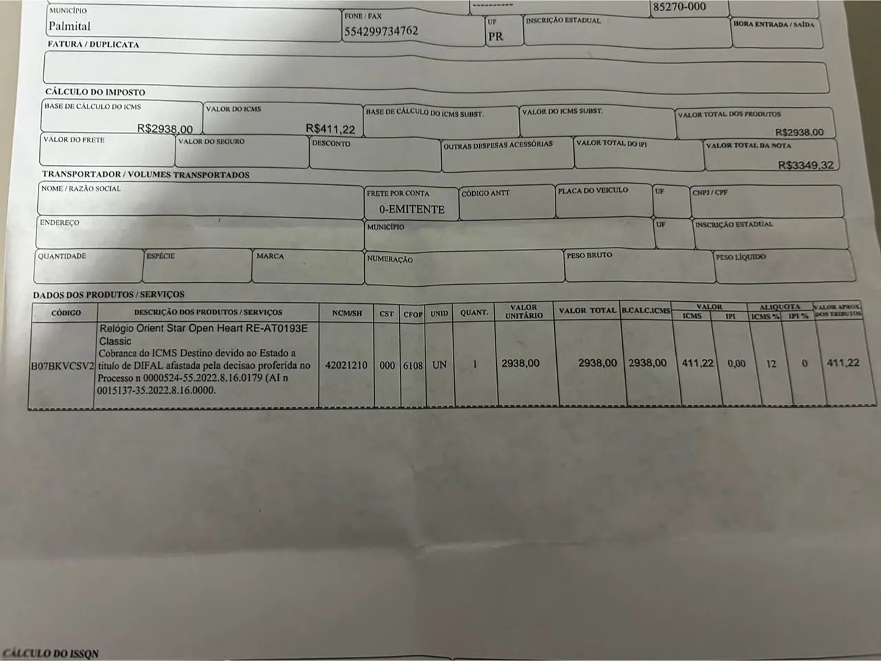 Relógio Orient Automático Open Heart 40mm  - Foto 2