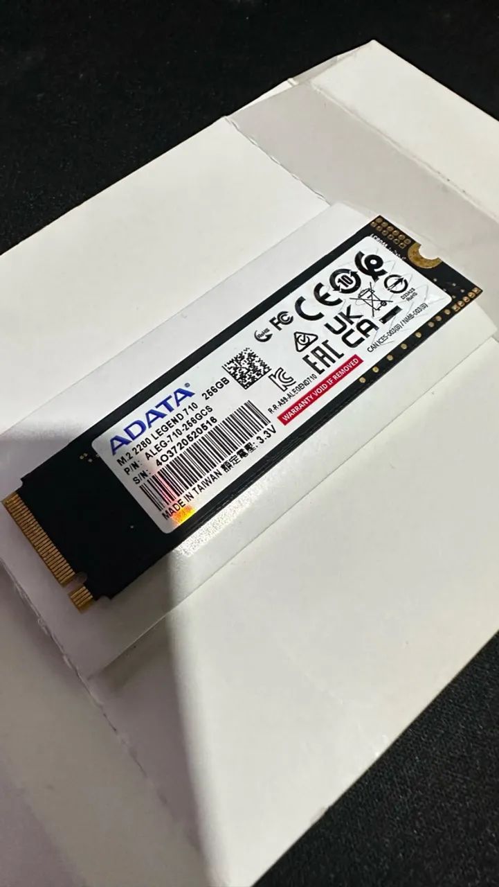 SSD NVME Adata Legend 710 - 256gb - Foto 3