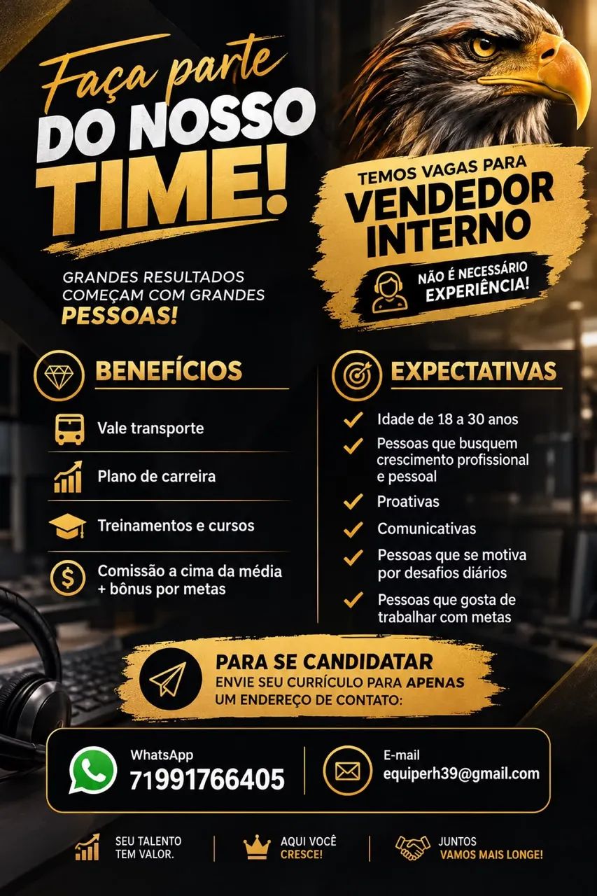 Vagas de emprego