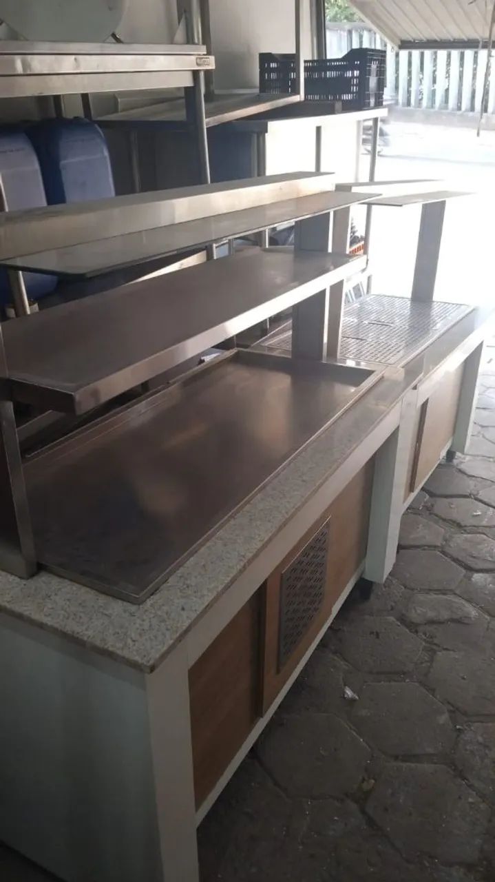 Conjunto buffet self-service quente e frio  - Foto 2