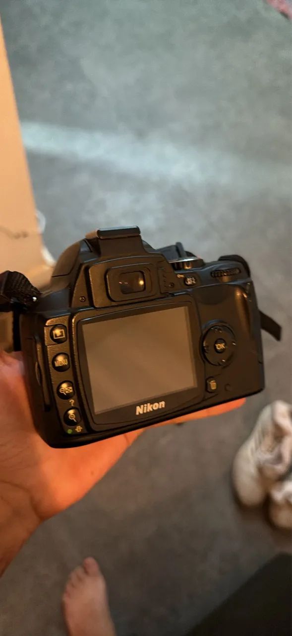 Troco nikon d3200 e d40 - Foto 3