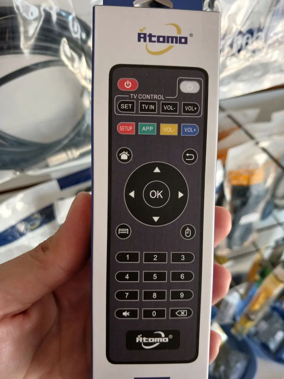 Controle para aparelho MxQ