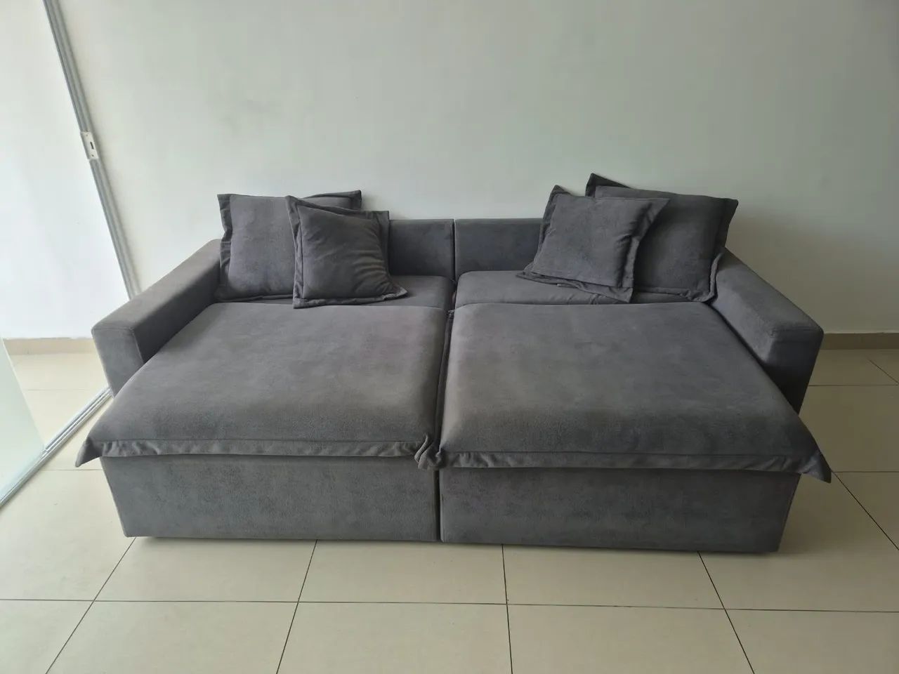 Sofá retrátil 4 lugares  - Foto 3