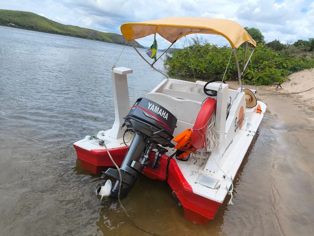 Jangada Equipada com Motor 25 HP - Foto 5
