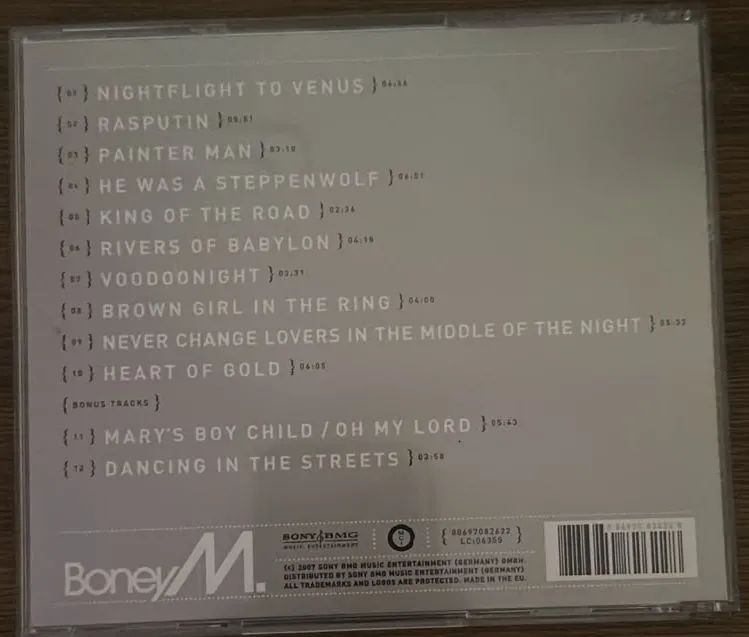 Cd Boney M- NIghtflight tô Vênus- Uk - Foto 2