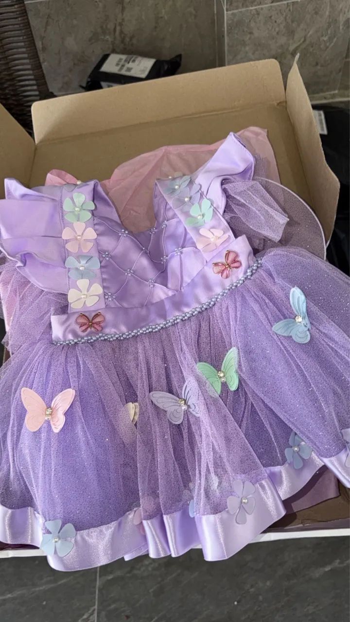 Vestido jardim encantado 
