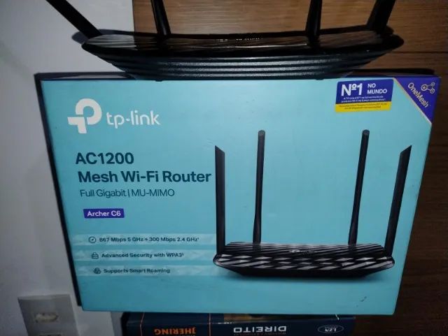 Roteador Wireless Gigabit MU-MIMO AC1200 Archer C6