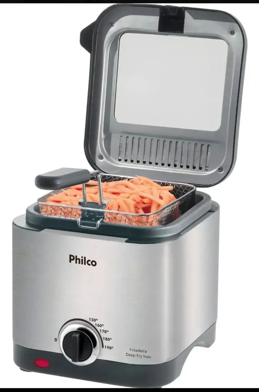 Fritadeira elétrica Philco com óleo 1,8lts 220v - Foto 3
