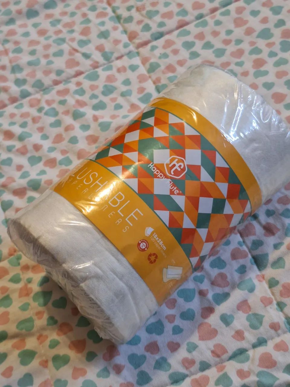 Kit Completo Fraldas Ecológicas Reutilizáveis Novas - Foto 3