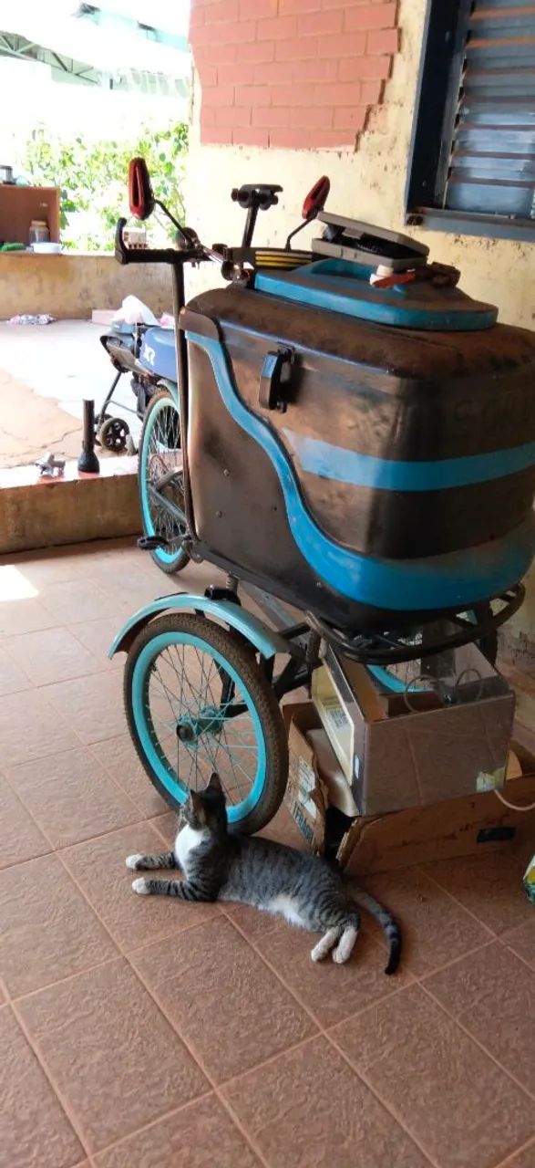CARRINHO DE PICOLÉ TRICICLO  - Foto 3
