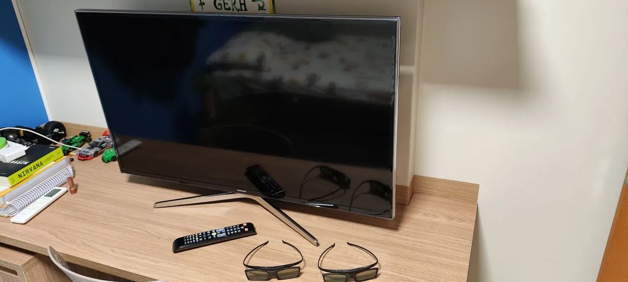 TV LED Samsung 40" c/ óculos 3D - Foto 4