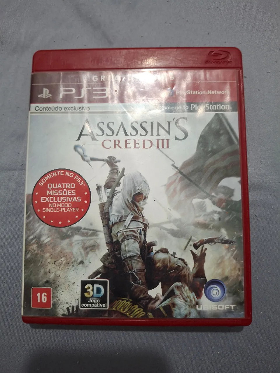 Lote 4 Jogos PS3 Originais (Cavaleiros do Zodíaco, F1 2013, AC 3 e