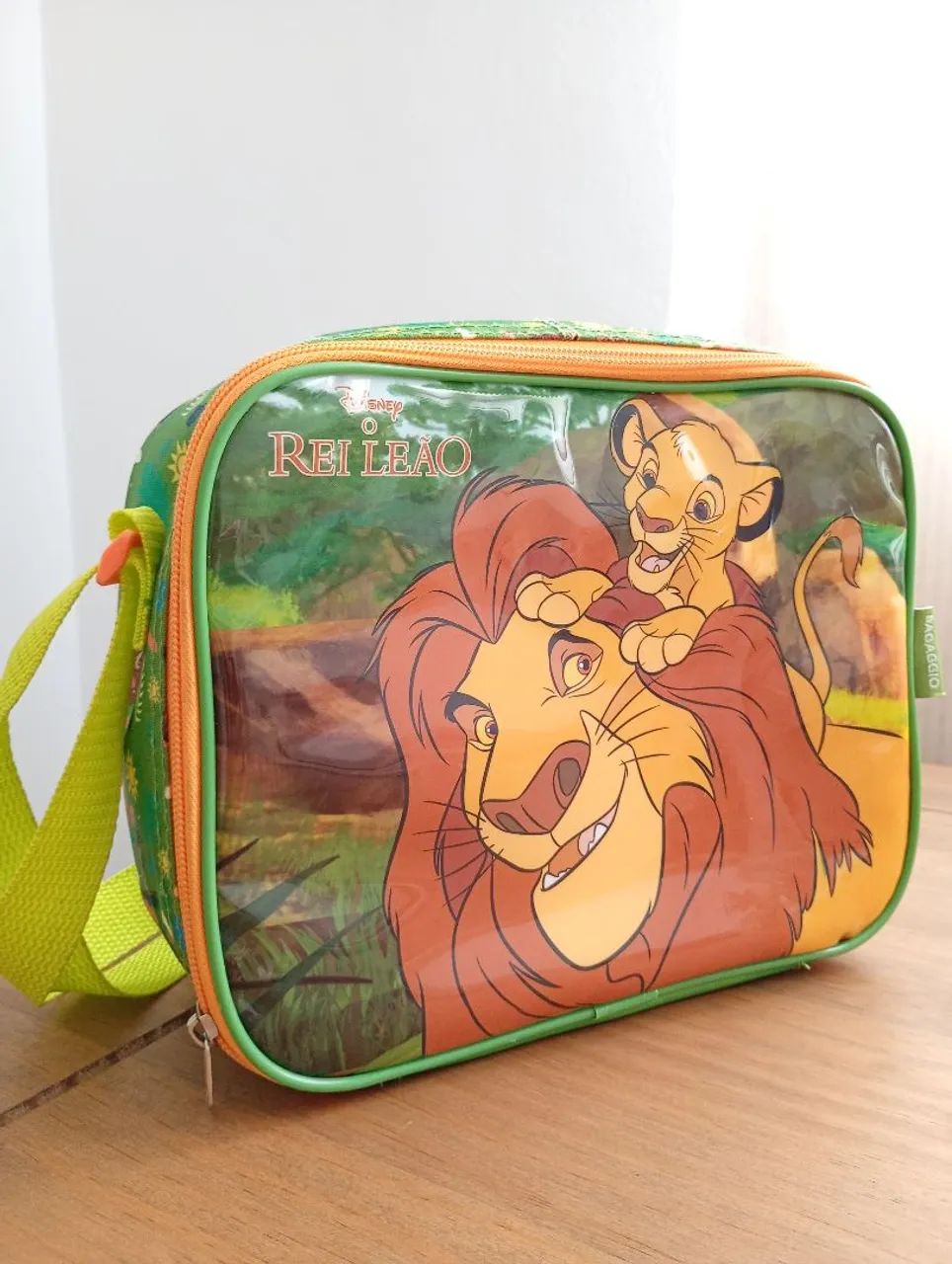 Lancheira Térmica Infantil Bagaggio Rei Leão Disney 