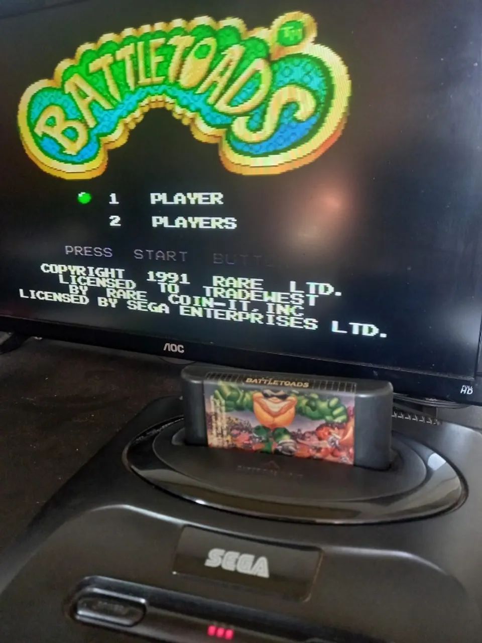 Battletoads - Mega Drive - Foto 2