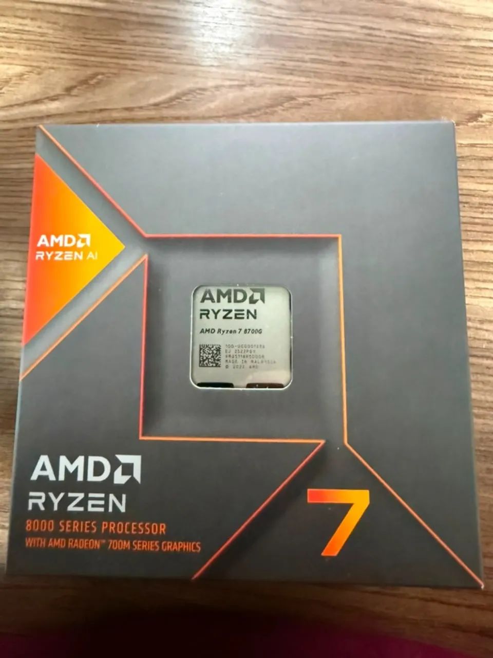 Processador AMD Ryzen 7 8700G, 4.2GHz (5.1GHz Max Turbo), Cache 8MB, Octa-Core, 16 Threads - Foto 2