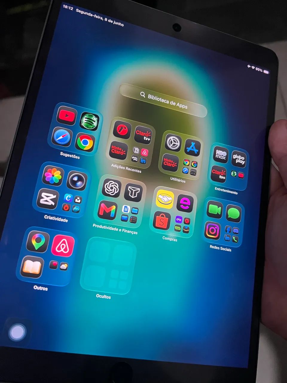 iPad Air 3 64GB Cinza Espacial  - Foto 2