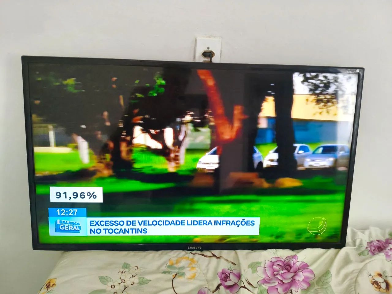 TV 40 Samsung NÃO É SMART - Passo Cartão 