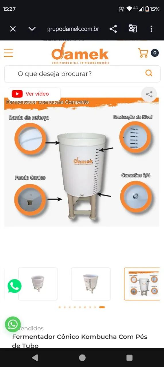 Fermentador 300L - Foto 2