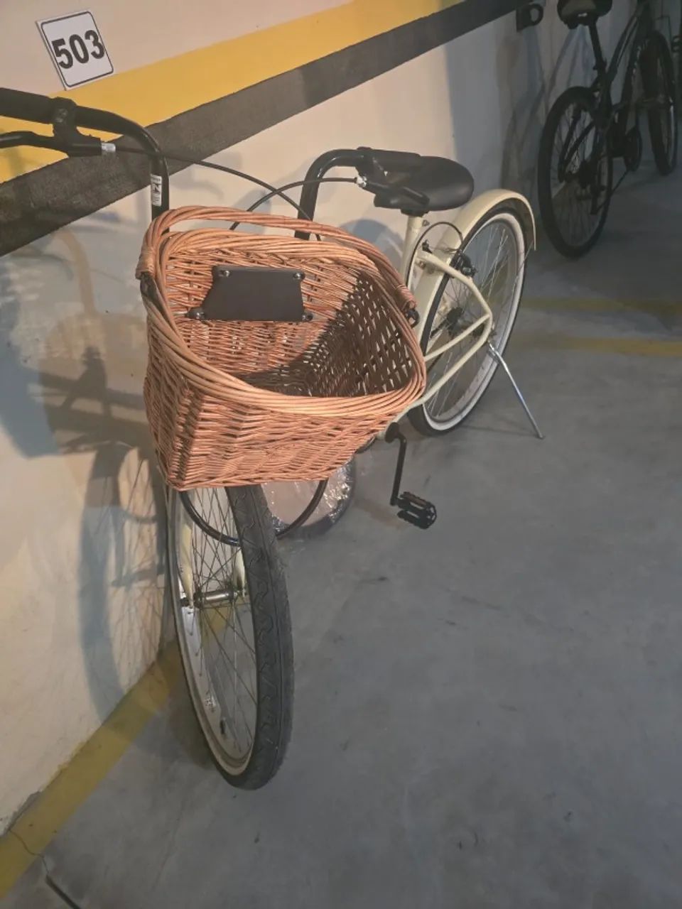 Bicicleta com cesto | Estilo retrô | Aro 26 - Foto 2