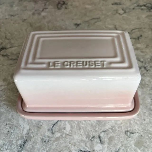 Manteigueira Meringue Le Creuset