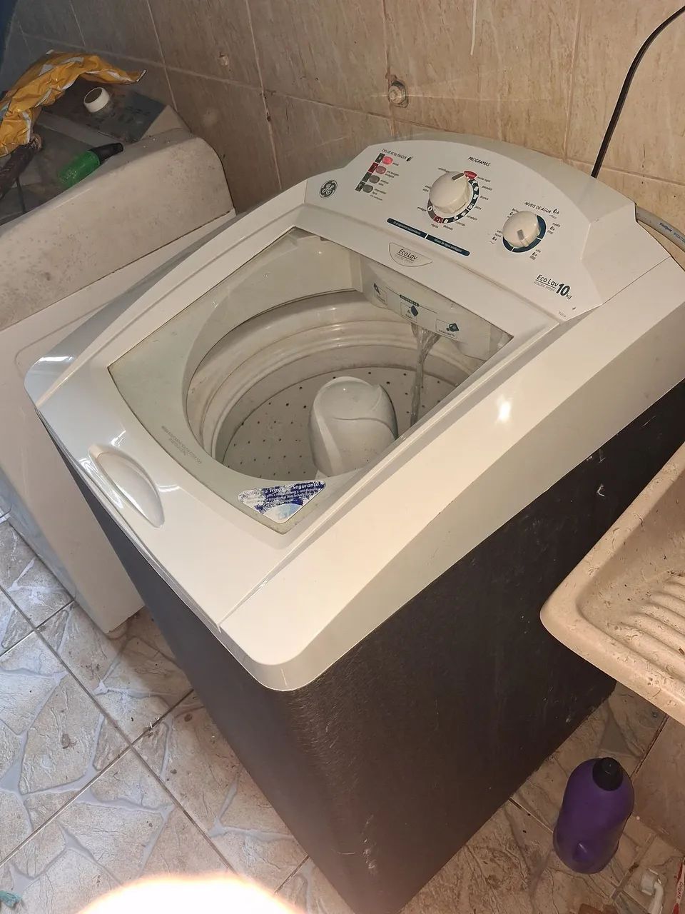 Maquina e lavar ge com defeito - Foto 3