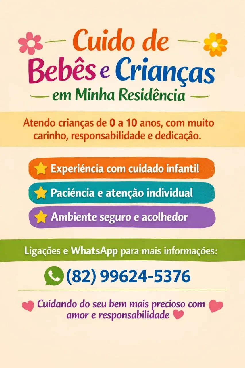 Cuidadora de crianças 