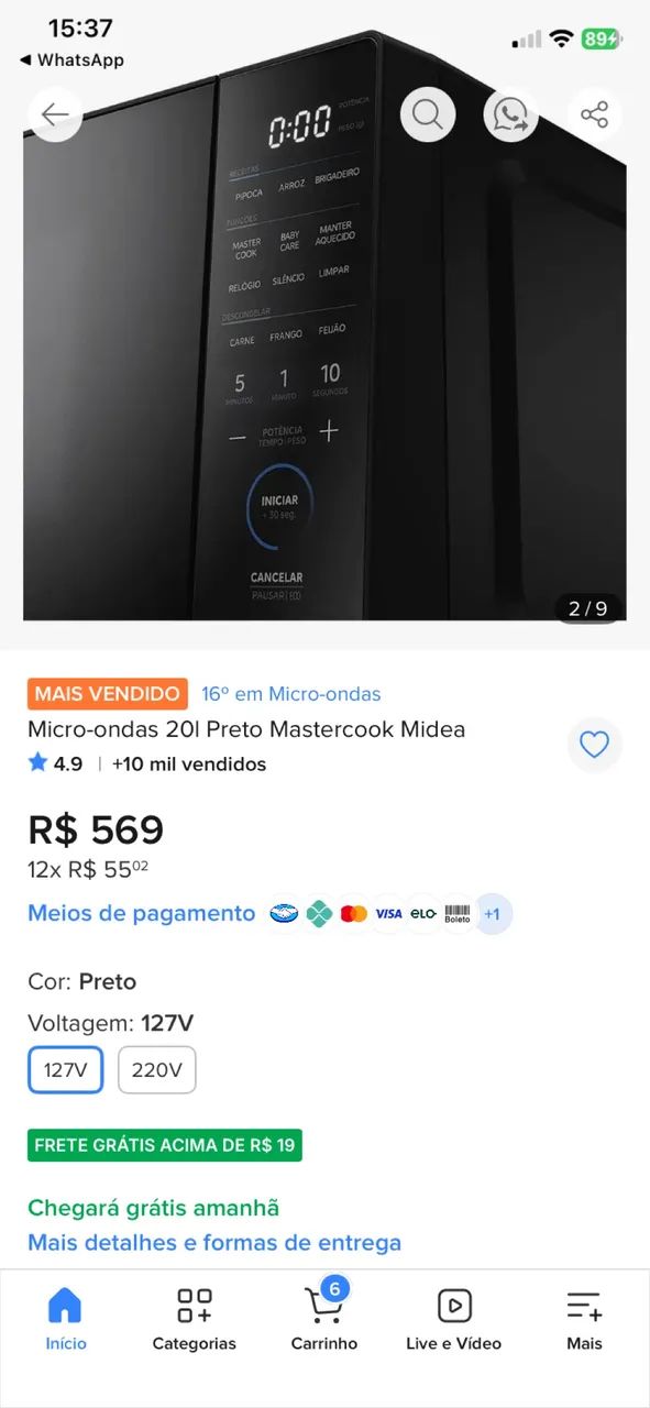 Microondas  - Foto 3
