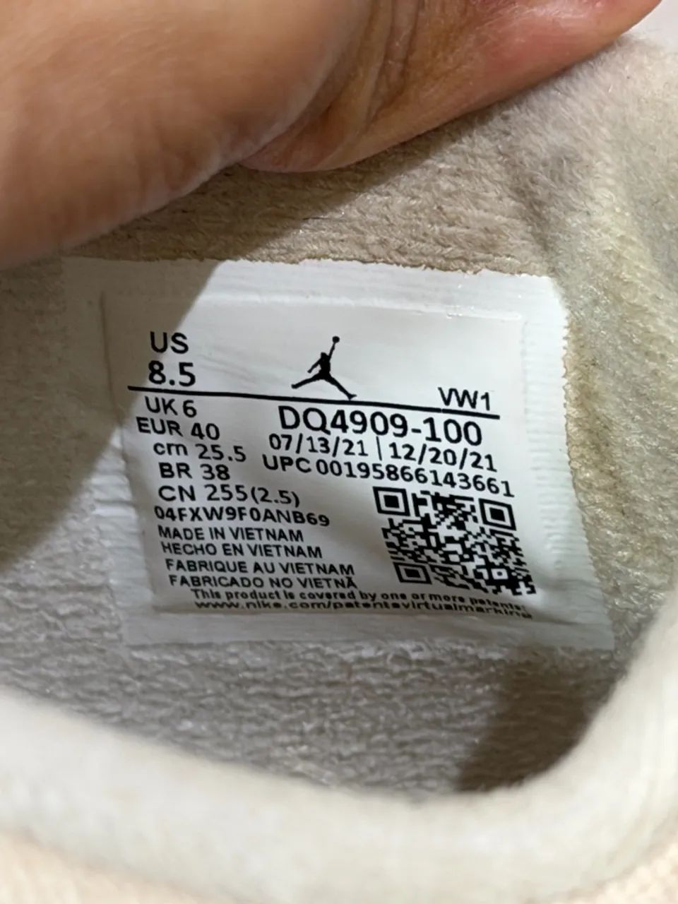 Air Jordan 4 Sail - Foto 4