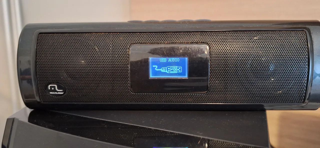 Mini caixa de som/rádio Multilaser SP122 - Foto 5
