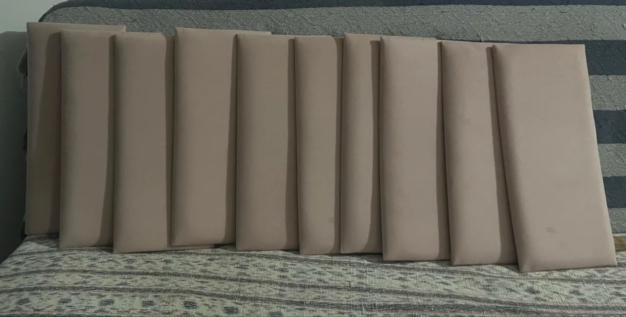 10 placas cabeceira de cama  - Foto 2