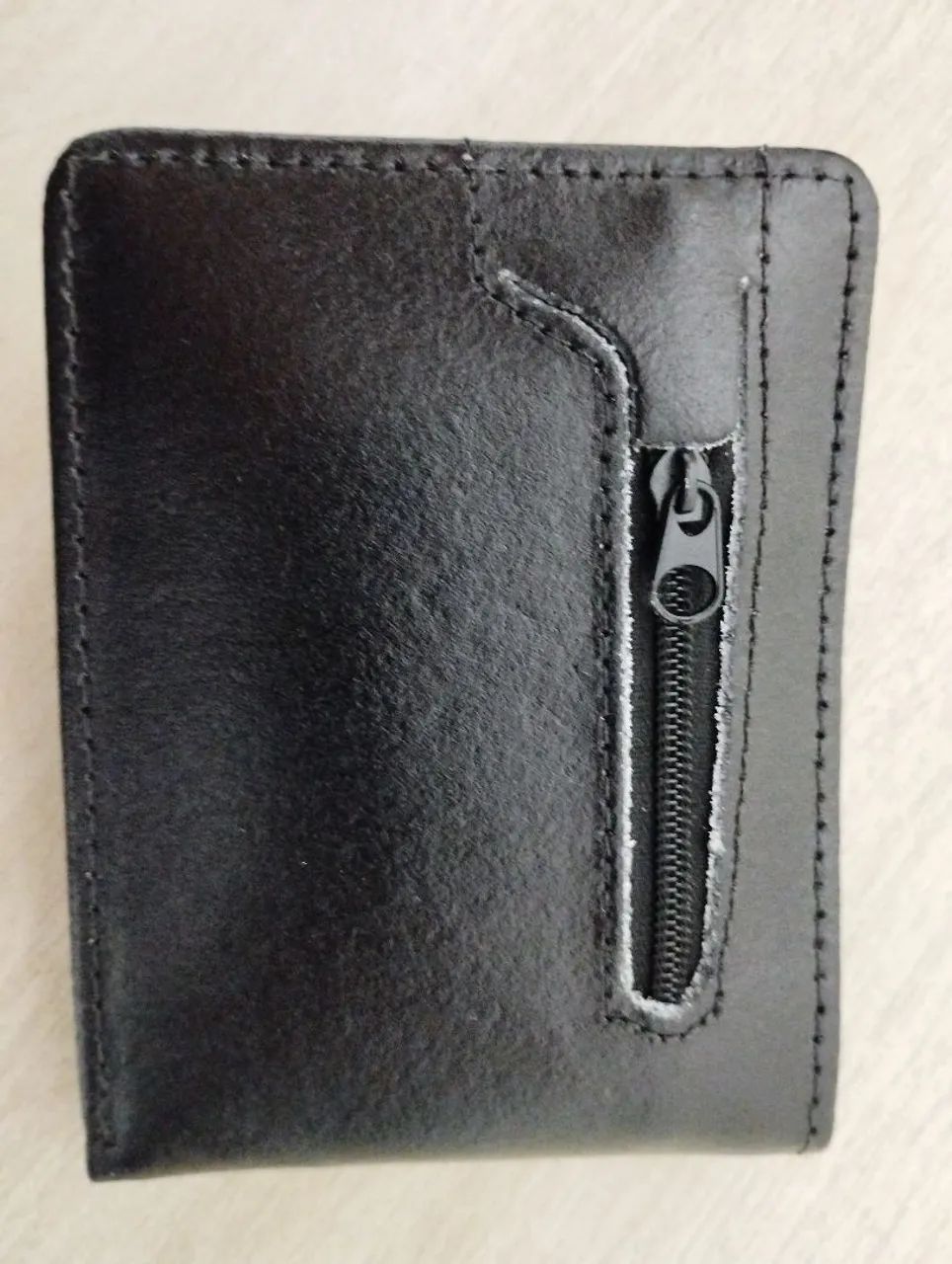 Carteira Masculina em Couro - Foto 4