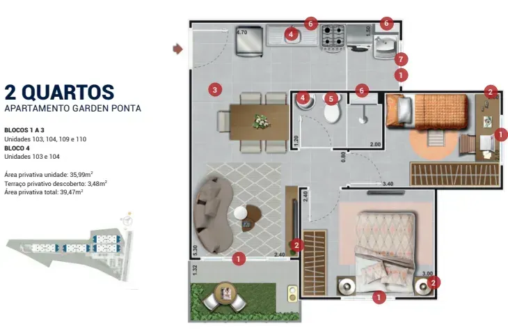 PLANTA 36m²