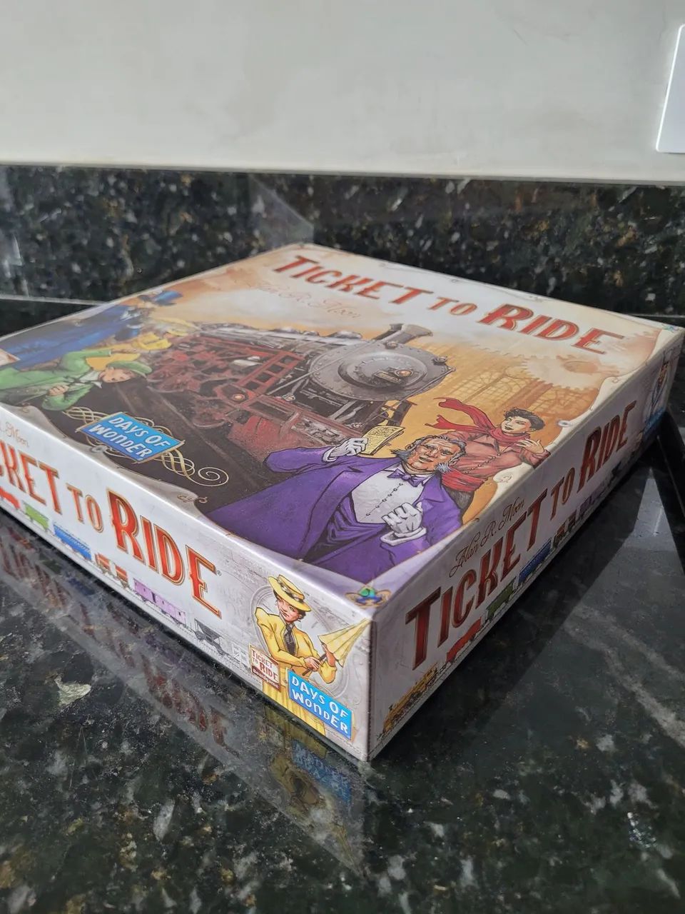 Jogo de Tabuleiro Ticket to Ride - Em Inglês - Excelente estado - Foto 3