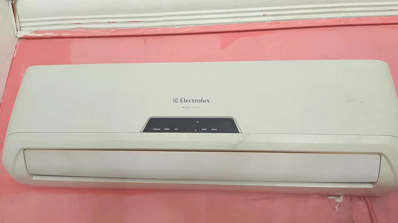 Evaporadora Eletrolux já limpa e pegando 