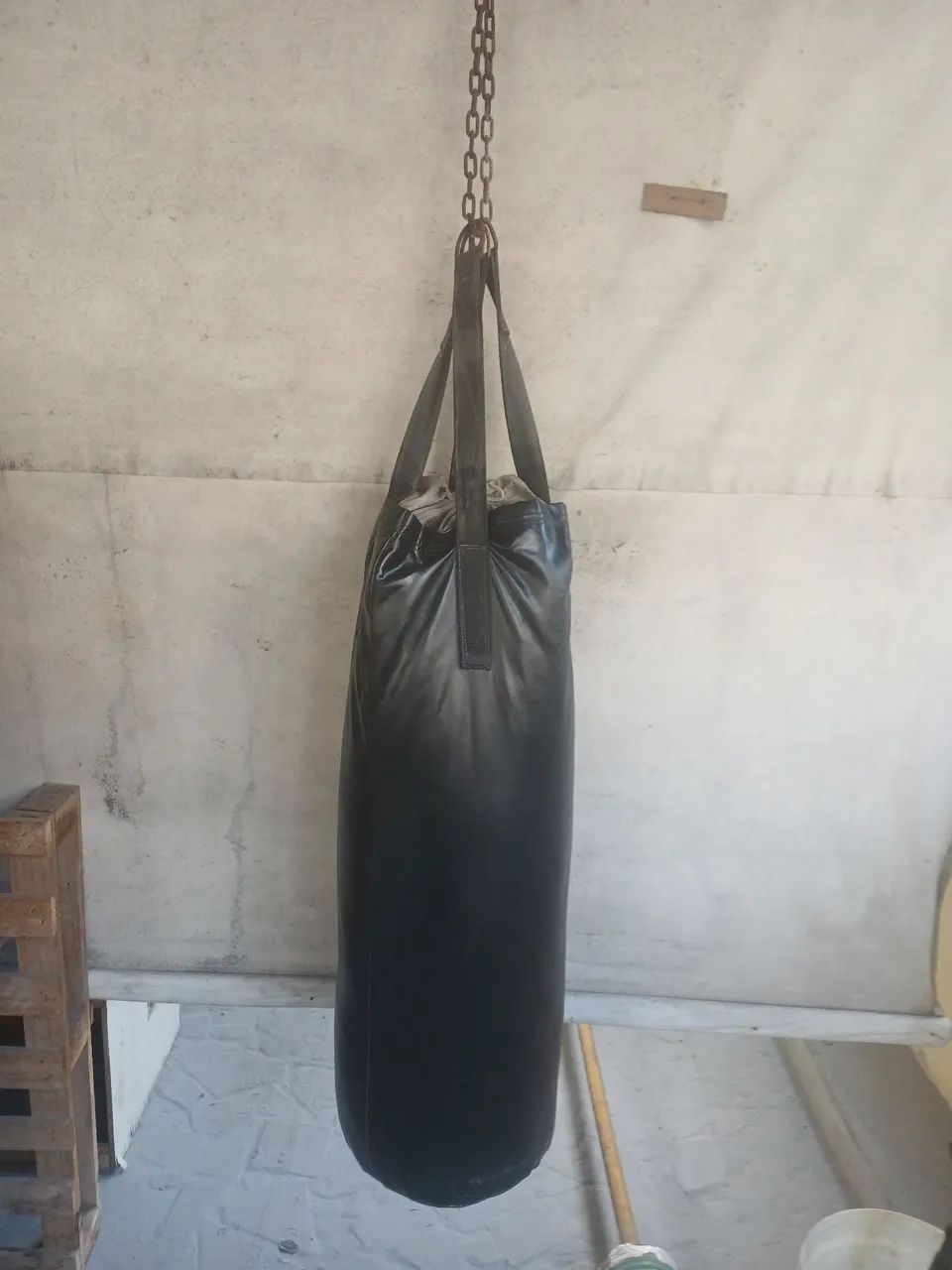 Saco de pancada,1,00m alt /pel