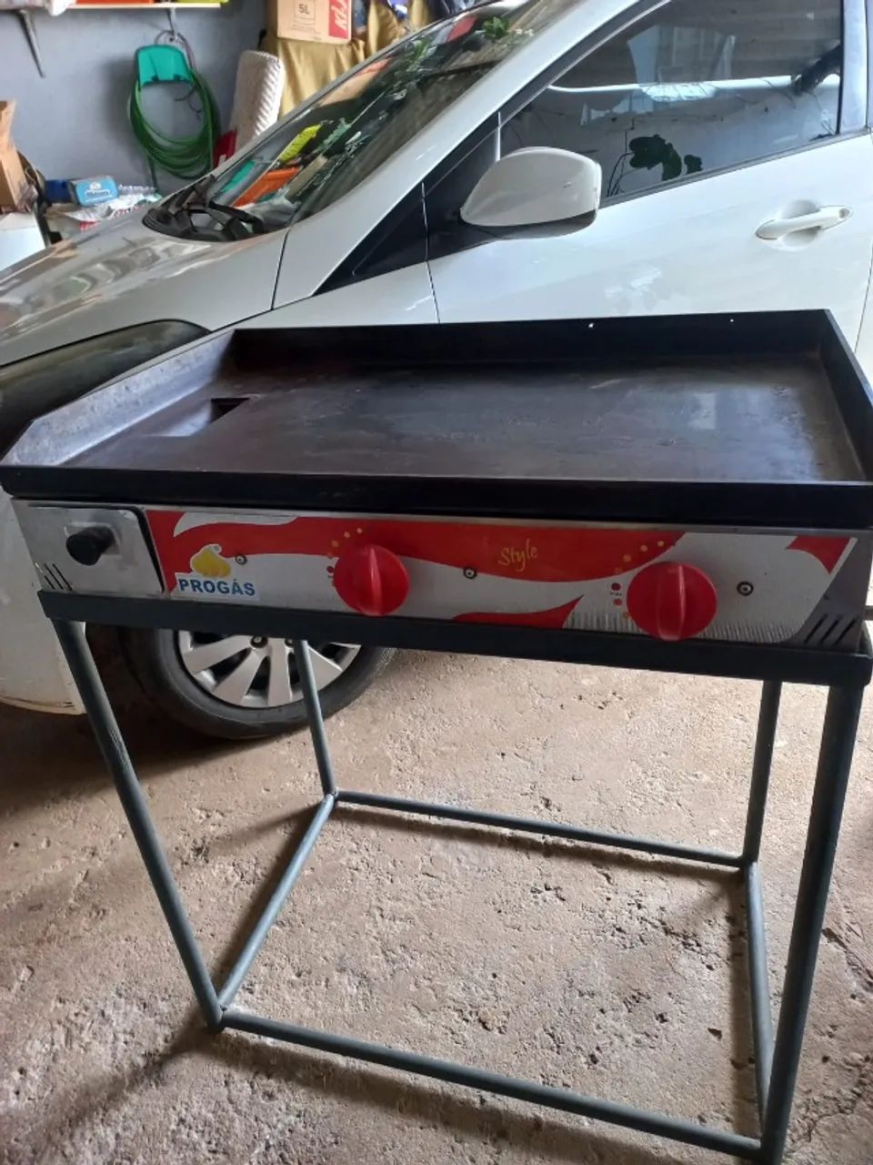 Chapa p/ Hamburguer à Gás - Foto 3