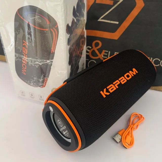 Caixa de som Bluetooth Kapbom 60W - Foto 2