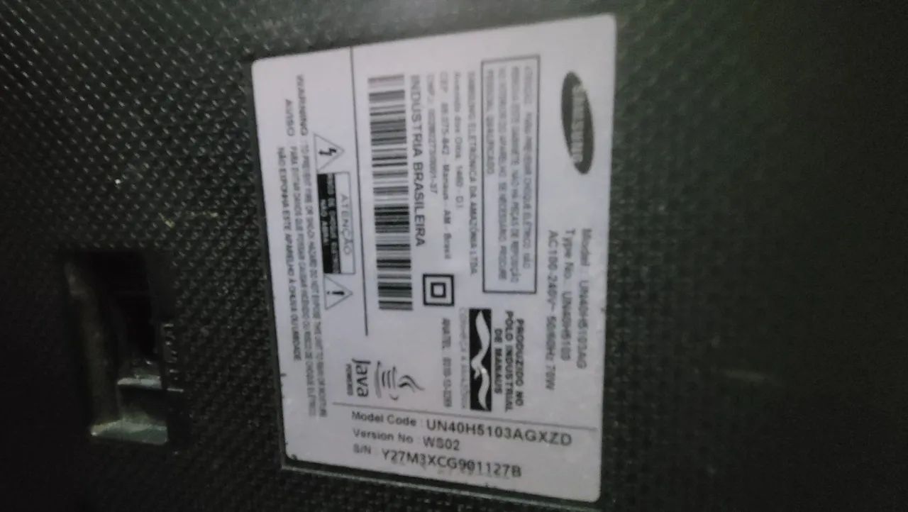 Tv com defeito, para conserto ou retirada de peças  - Foto 3